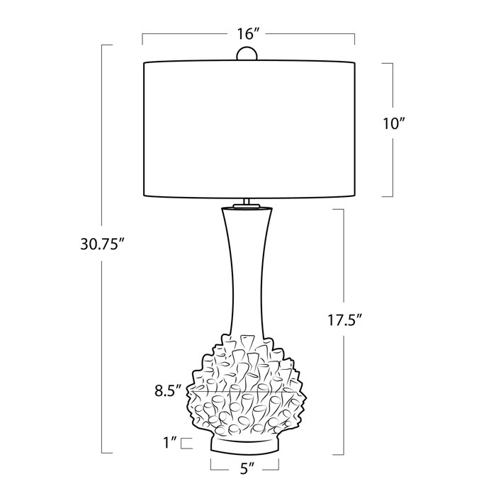 ReginaAndrew Lydia Ceramic Table Lamp Wayfair